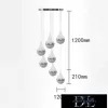 Lampa wisząca UNIVERSO 80 W 6400 lm 4000 K IP20 chrom