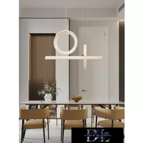   Lampa wisząca UNIVERSO 80 W 6400 lm 3000 K IP20 biała 730 mm