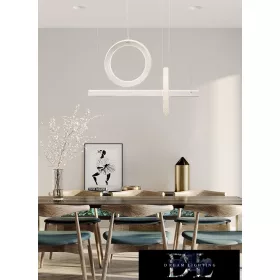   Lampa wisząca UNIVERSO 80 W 6400 lm 4000 K IP20 biała 730 mm