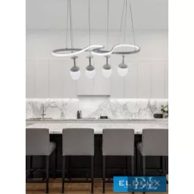   Lampa wisząca UNIVERSO 68 W 5540 lm z przełącznikiem CCT 750 x 1200 mm biała