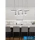 Lampa wisząca UNIVERSO 68 W 5540 lm z przełącznikiem CCT 750 x 1200 mm biała
