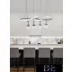 Lampa wisząca UNIVERSO 68 W 5540 lm 6500 K 750 x 1200 mm biała