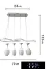 Lampa wisząca UNIVERSO 68 W 5540 lm 4000 K 750 x 1200 mm biała