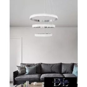   Lampa wisząca LED UNIVERSO 62 W 8400 lm 6500 K IP20 500+400+300 mm biała