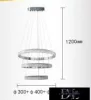 UNIVERSO Lampy wiszące LED 62 W 8400 lm 4000 K IP20 500+400+300 mm białe