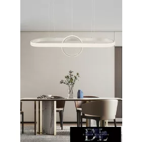   Lampa wisząca UNIVERSO 54 W 4320 lm 3000 K IP20 Biała D1050x260 mm