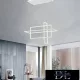 Lampa wisząca UNIVERSO 76 W 6080 lm 4000 K IP20 Biała 800 x 250 x 1500 mm