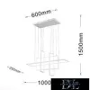 Lampa wisząca UNIVERSO 98 W 7840 lm 4000 K IP20 1000 x 250 x 1500 mm biała