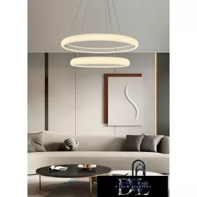   Lampa wisząca UNIVERSO 51 W 4080 lm 3000 K IP20 biała ∅590 x 1200 mm