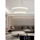 Lampa wisząca UNIVERSO 51 W 4080 lm 4000 K IP20 biała ∅430+590 x 1200 mm