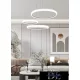 UNIVERSO Lampa wisząca 60 W 4800 lm 6500 K IP20 biała 630+490+380 mm