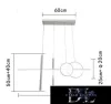 Lampa wisząca UNIVERSO 48 W 3840 lm 3000 K 1090 mm IP20 biała