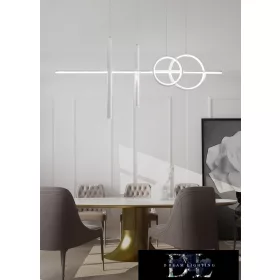   Lampa wisząca UNIVERSO 48 W 3840 lm 6500 K 1090 mm IP20 biała
