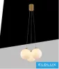 Lampa wisząca UNIVERSO 3xG9 max.10w D360x850mm IP20 Stare złoto 5 lat