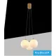 Lampa wisząca UNIVERSO 3xG9 max.10w D360x850mm IP20 Stare złoto 5 lat