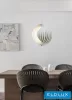Lampa wisząca UNIVERSO 1xE27 maks. 60 W IP20 biała D350x1200 mm