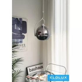   Lampa wisząca UNIVERSO 1xE27 maks. 60 W IP20 chrom/czarny D290x450x1200 mm