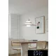 Lampa wisząca UNIVERSO 1xE27 IP20 D400x1380mm biała