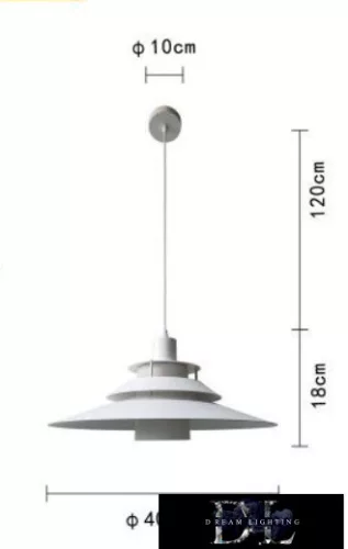 Lampa wisząca UNIVERSO 1xE27 IP20 D400x1380mm biała