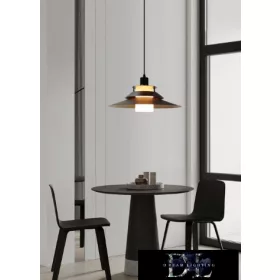Lampa wisząca UNIVERSO 1xE27 IP20 D400x1380mm czarna