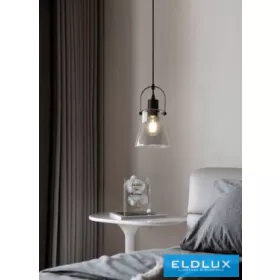   Lampa wisząca UNIVERSO 1xE27 maks. 60 W IP20 czarna D140x250x1200 mm