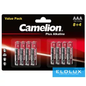 Bateria alkaliczna CAMELION PLUS LR03/AAA-BP8 