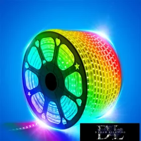   ELDLUX Elastyczna taśma LED AC:220V 2835-120D-10MM 7,6 W/m RGB IP65