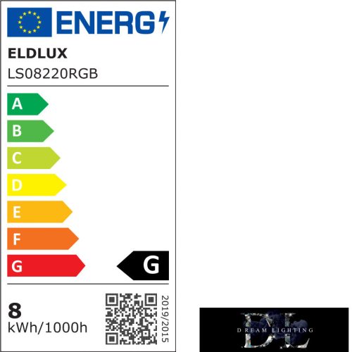 ELDLUX Elastyczna taśma LED AC:220V 2835-120D-10MM 7,6 W/m RGB IP65
