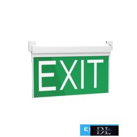   UNIVERSO LED oświetlenie awaryjne wyjścia 0,8 W 22 lm 6500 K 3,2 V 1800 mAH 5 godzin IP23 349 x 206 mm