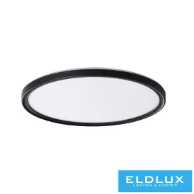   UNIVERSO Lampa sufitowa 36 W 3600 lm CCT.Kap Ra90 120° D480x24 mm IP20 czarna
