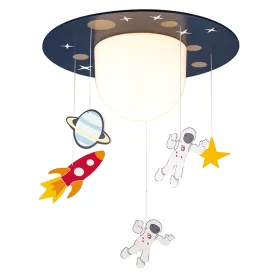 ELDLUX UFO lampa sufitowa E27 niebieska