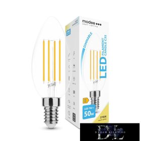   Żarówka LED MODEE żarnikowa świecowa C35 7 W E14 360° 2700 K (806 lumenów) ściemnialna