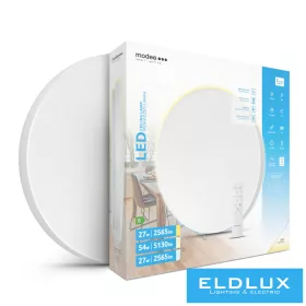   MODEE mennyezeti LED lámpa A-B201 2×27W 3CCT 5130lm D380×65mm + rem.