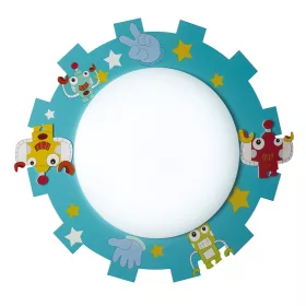 ELDLUX WINKLE lampa ścienna i sufitowa 3×E14 niebieska