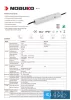 Zasilacz zewnętrzny LED NOBUKO serii B 24 V 20 W IP67