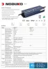 Zasilacz zewnętrzny LED NOBUKO serii B 24 V 300 W IP67