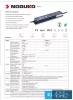 Zasilacz zewnętrzny LED NOBUKO serii B 12 V 60 W IP67