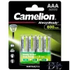 CAMELION AlwaysReady Solar Akumulator NI-MH HR03/AAA/600mAh-BP4