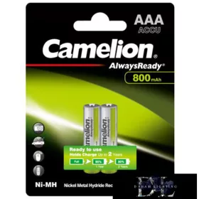 CAMELION AlwaysReady Akumulator NI-MH HR03/AAA/800mAh-BP2