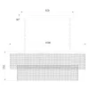 ELDLUX ELDALIZ żyrandol ze szkła kryształowego L1000 E14×13