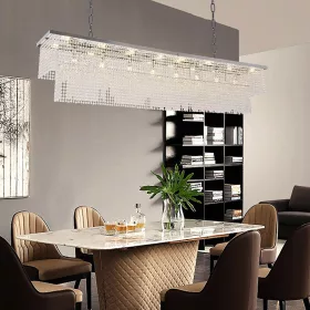   ELDLUX ELDALIZ żyrandol ze szkła kryształowego L1800 E14×24