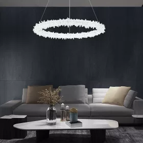   ELDLUX ELDAMARILL lampa wisząca ze szkła kryształowego D600 160W CCT
