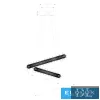 ELDLUX ELDAMARILL kryształowa lampa wisząca D600 264W CCT