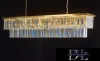 ELDLUX ELDICICLE kryształowy żyrandol E14×24 L1800x340x380mm złoty