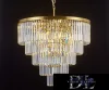 ELDLUX ELDICICLE kryształowy żyrandol E14×18 D800x660mm złoty