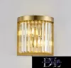 ELDLUX ELDICICLE kinkiet ze szkła kryształowego E14×2 D250X250mm złoty