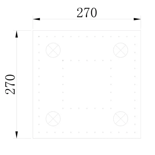 ELDLUX ELDALIZ kryształowa lampa sufitowa L270 E14×4
