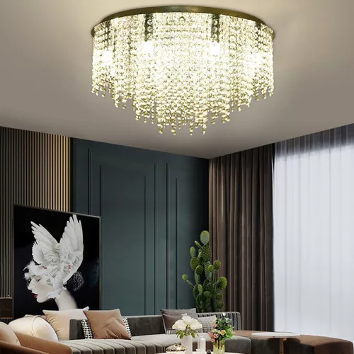 ELDLUX ELDILEN kryształowa lampa sufitowa Ø600 E14×12