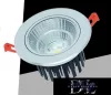 Lampa wpuszczana LED UNIVERSO 20 W 1800 lm 3000 K 24° IP20 aluminium 140 x 78 mm/120 mm