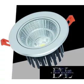   Lampa wpuszczana LED UNIVERSO 20 W 1800 lm 6500 K 24° IP20 aluminium 140 x 78 mm/120 mm